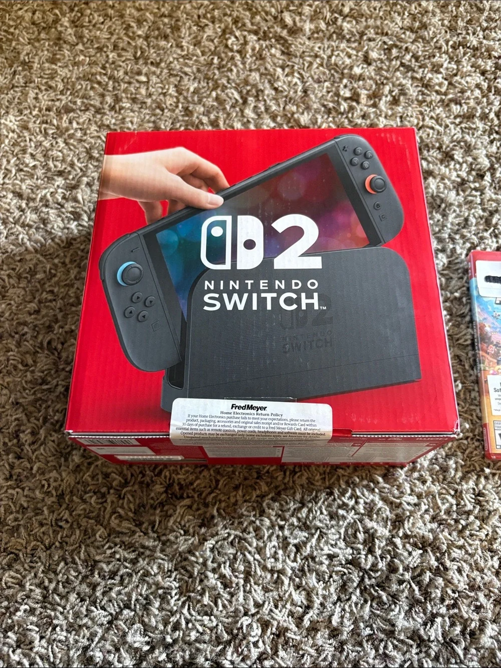 Nintendo Switch 2 Console Sealed Bundle with Mario Kart World game